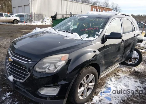 2016 Chevrolet Equinox Lt из США, поврежденный, VIN 2GNFLFEK1G6144504